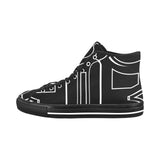 B.Y.O.B Blackest High Top 1's