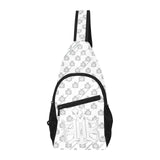 B.Y.O.B. White Chest Bag