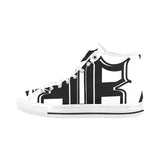 B.Y.O.B White High Top 1's