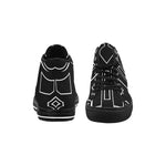 B.Y.O.B Blackest High Top 1's