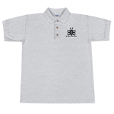 Black Embroidered Polo Shirt