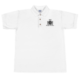 Black Embroidered Polo Shirt