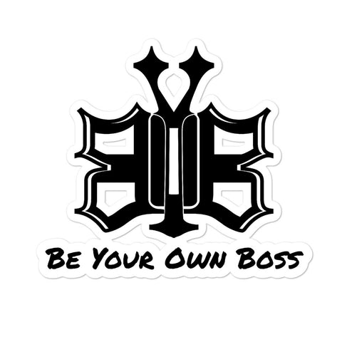Be Your Own Boss stickers